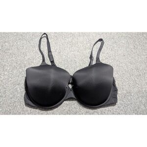 Victoria Secret Bra Women's 40D Black Lightly Lined T-Shirt Full Coverage